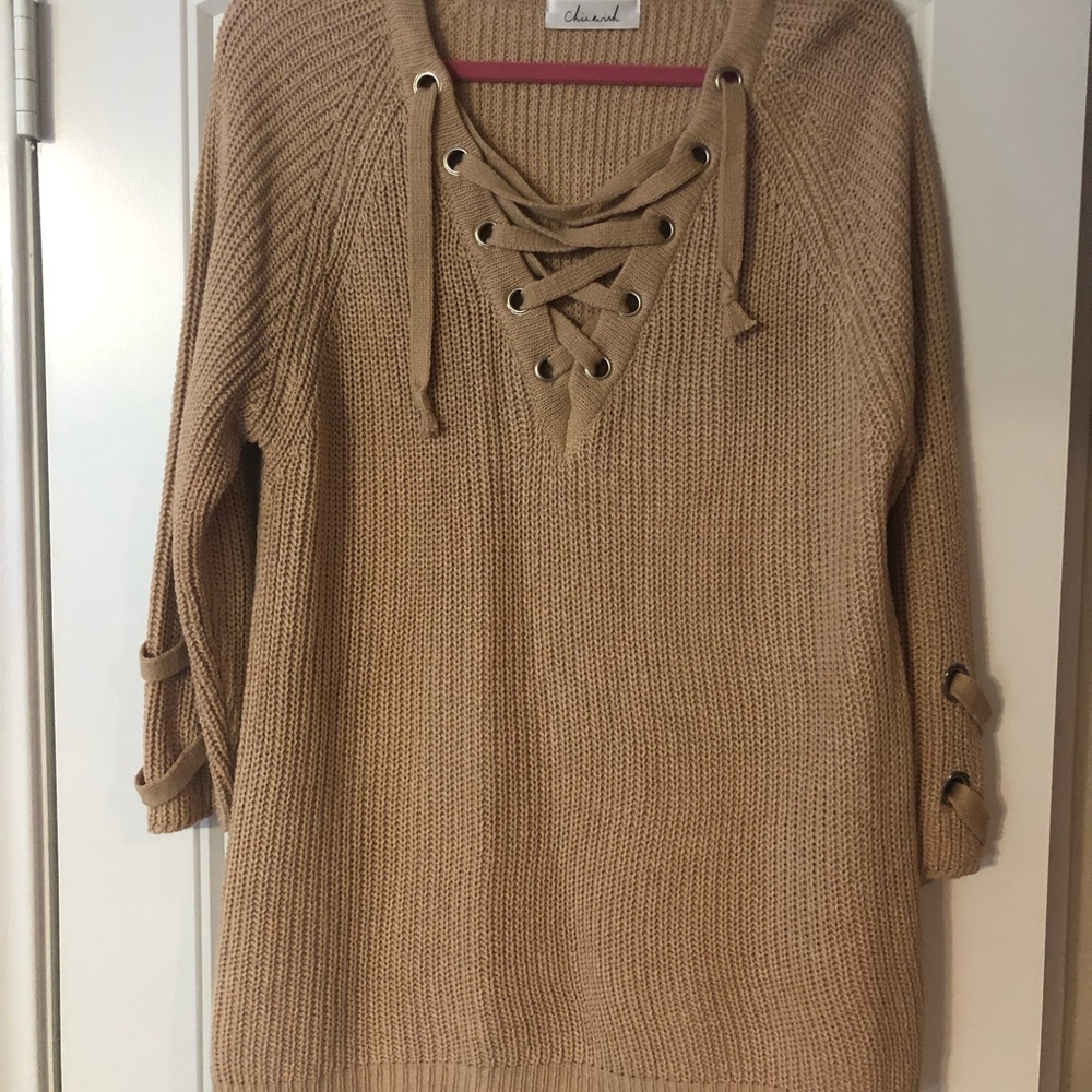 Cream Knit Sweater